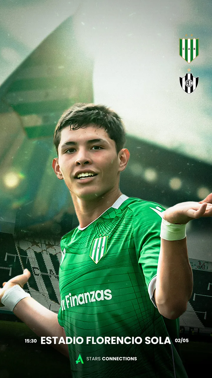 Lisandro Piñero en el Estadio Florencio Sola